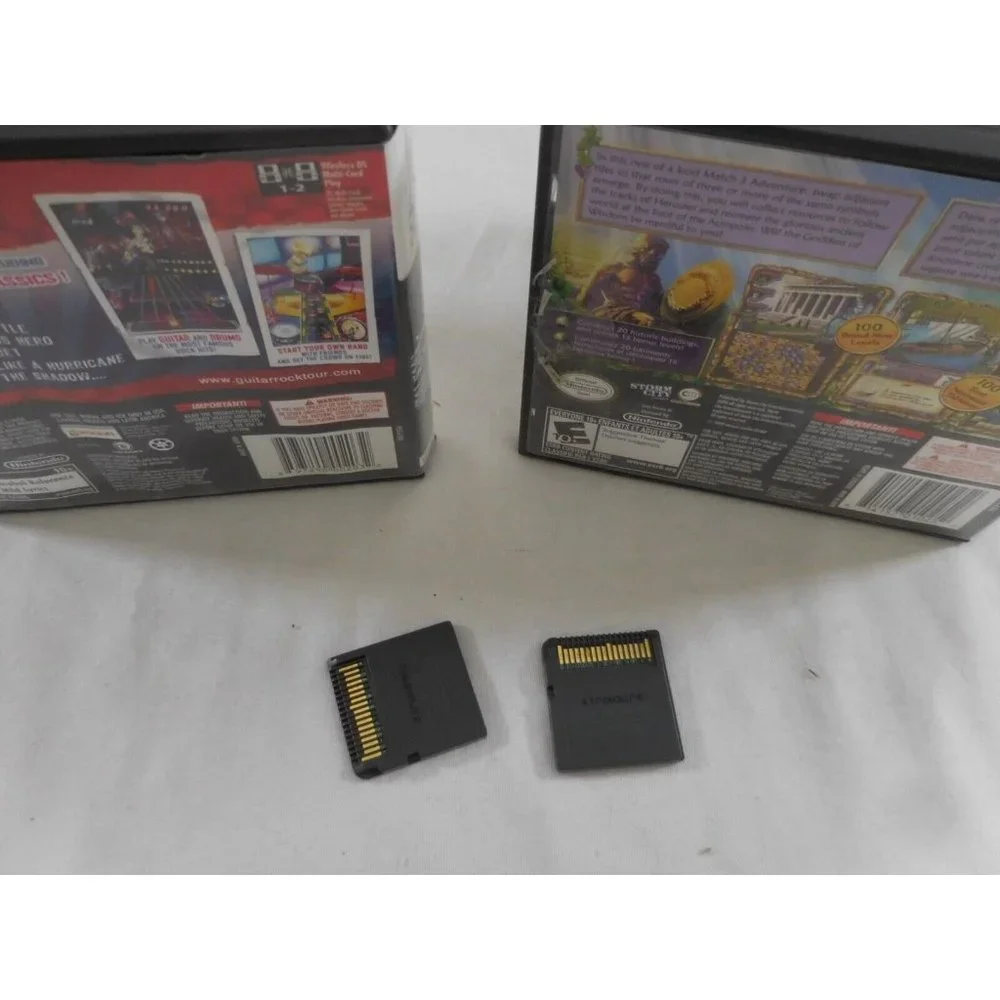 Nintendo DS Jewel Masters Cradle of Athena Complete with Manual Guitar Rock Tour